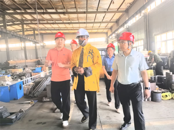 跨國界，筑橋梁丨熱烈歡迎非洲客戶到高飛股份參觀考察